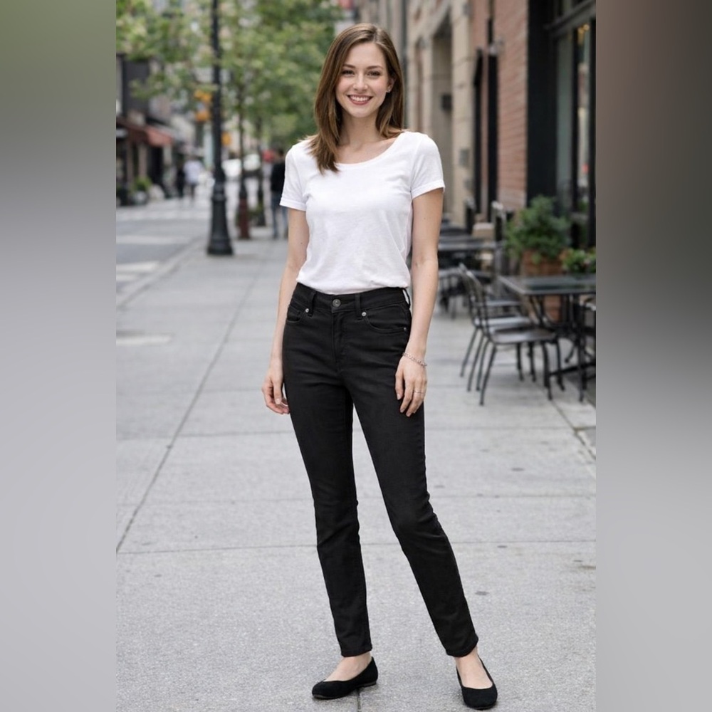 Simply Vera Vera Wang Black Skinny Jeans